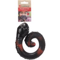 Flamingo Toy Sneaky Snake Red & Black