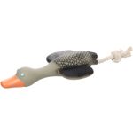 Jouet Flydu Canard avec corde Gris