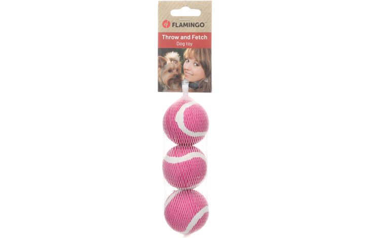 Flamingo Speelgoed Smash Tennisbal Roze