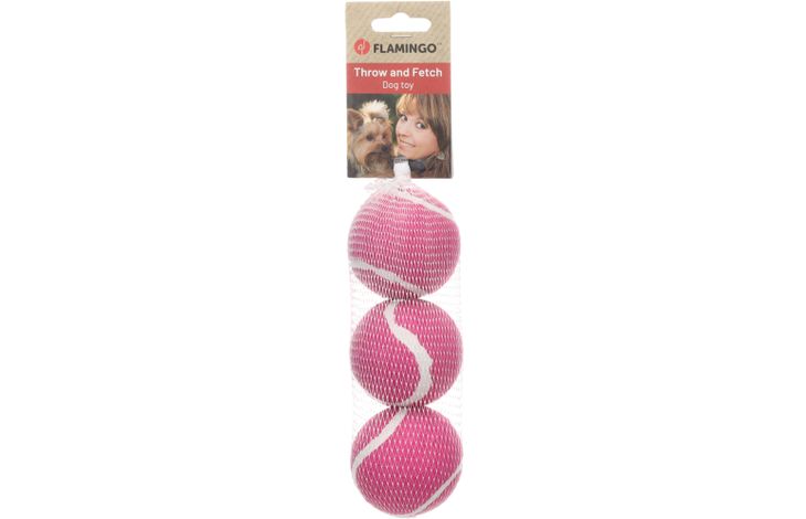 Flamingo Speelgoed Smash Tennisbal Roze