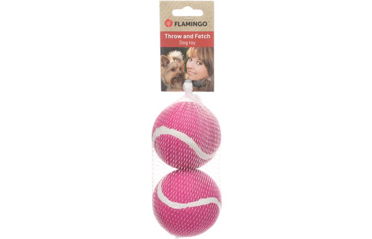 Flamingo Speelgoed Smash Tennisbal Roze