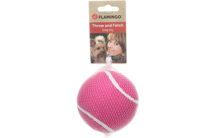 Flamingo Speelgoed Smash Tennisbal Roze