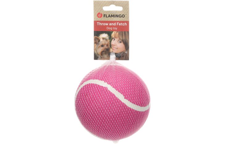 Flamingo Speelgoed Smash Tennisbal Roze