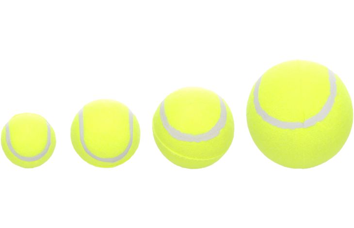 Flamingo Speelgoed Smash Tennisbal Geel