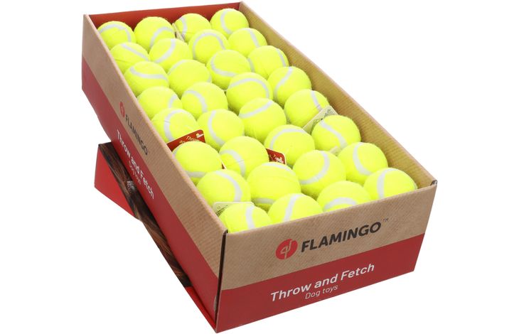 Flamingo Speelgoed Smash Tennisbal Geel