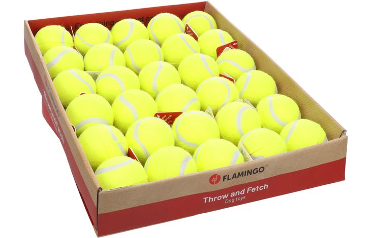 Flamingo Speelgoed Smash Tennisbal Geel