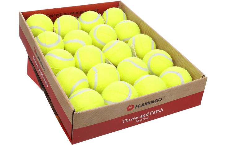 Flamingo Speelgoed Smash Tennisbal Geel