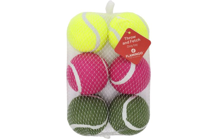 Flamingo Speelgoed Smash Tennisbal Meerkleurig