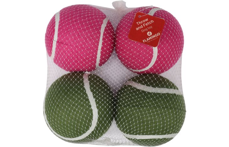 Flamingo Speelgoed Smash Tennisbal Meerkleurig