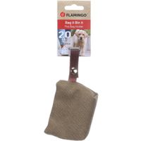 Flamingo Dispensador de bolsads de excrementos Cavna Caqui
