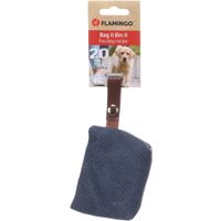 Flamingo Distributeur pour sacs à déjections Cavna Bleu
