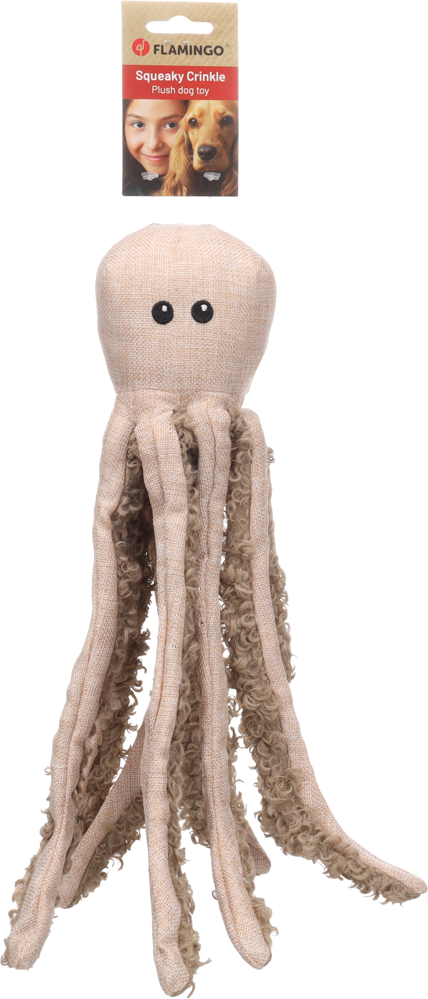 Flamingo Toy Kopya Octopus Beige