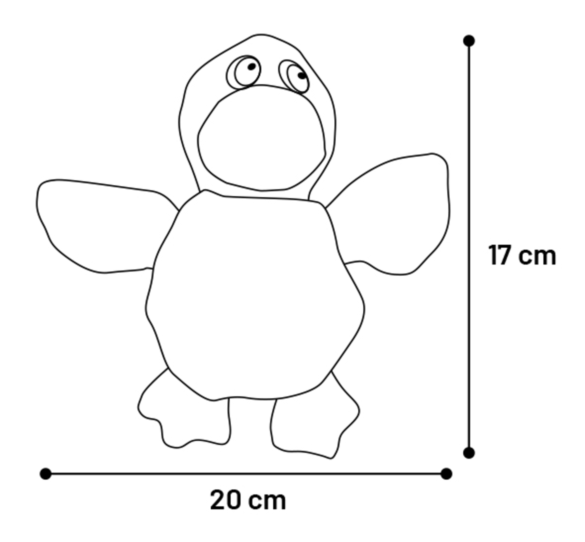 Flamingo Jouet Kopya Canard Beige