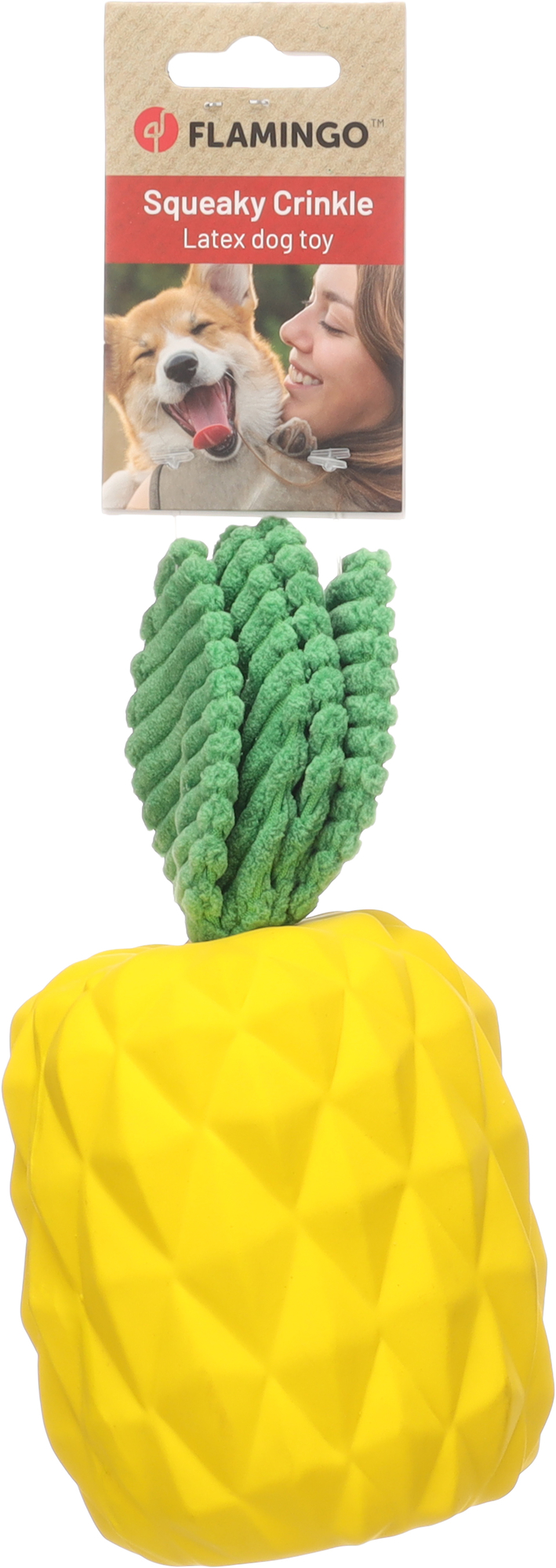 Flamingo Toy Seezo Pine apple Yellow