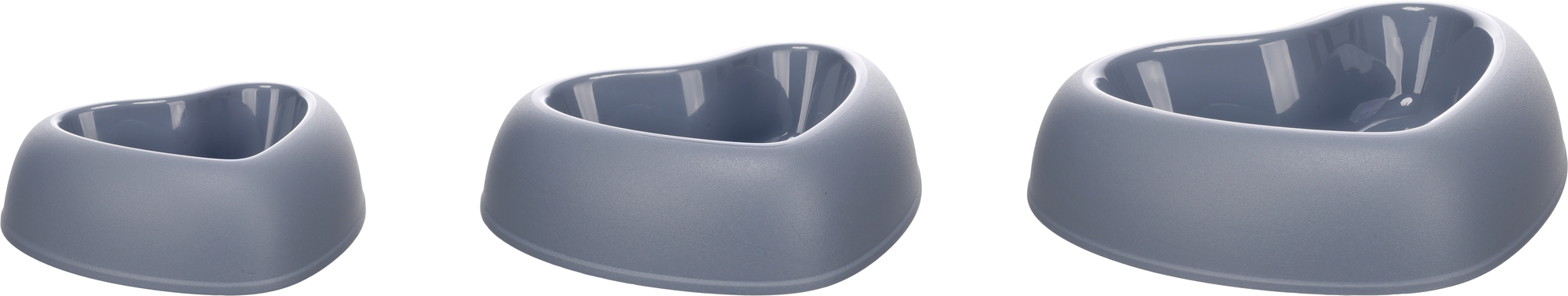 Flamingo Feeding and drinking bowl Pandor Heart Blue