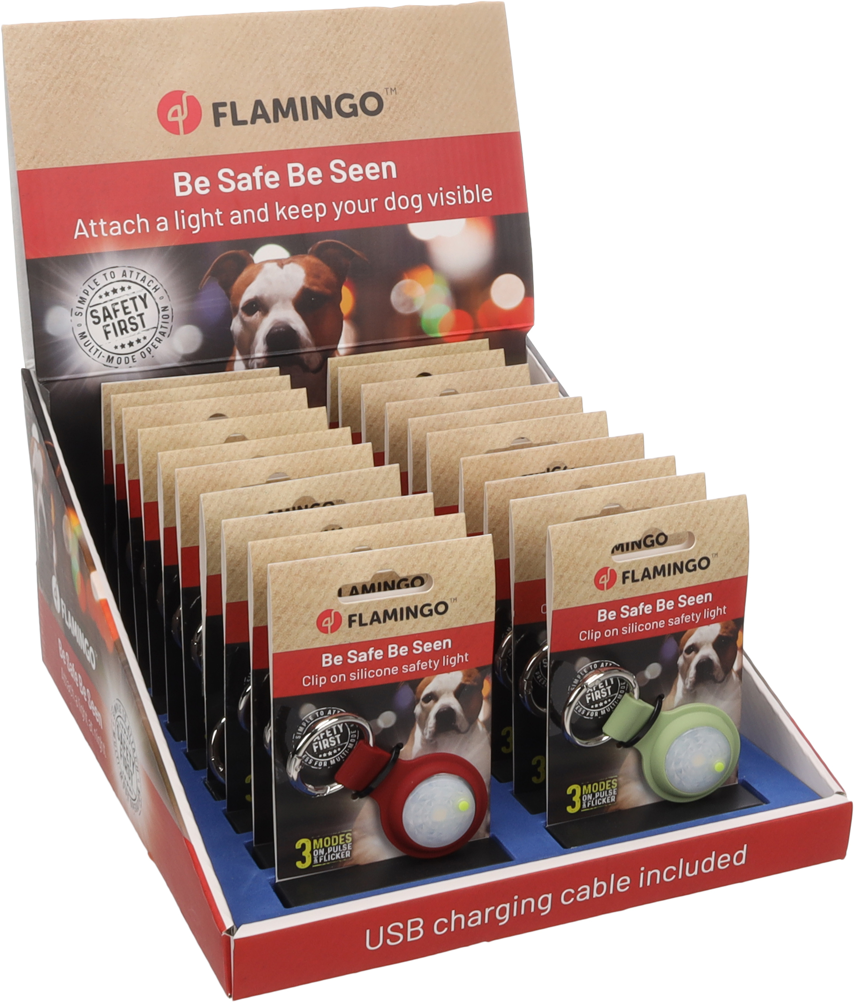 Flamingo Lampe de sécurité Sparo Plusieurs couleurs