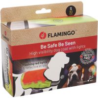 Flamingo Panciotto di sicurezza con luce LED Simi Arancio fluo
