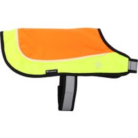 Flamingo Gillet de sécurité avec lumière LED Simi Orange fluo