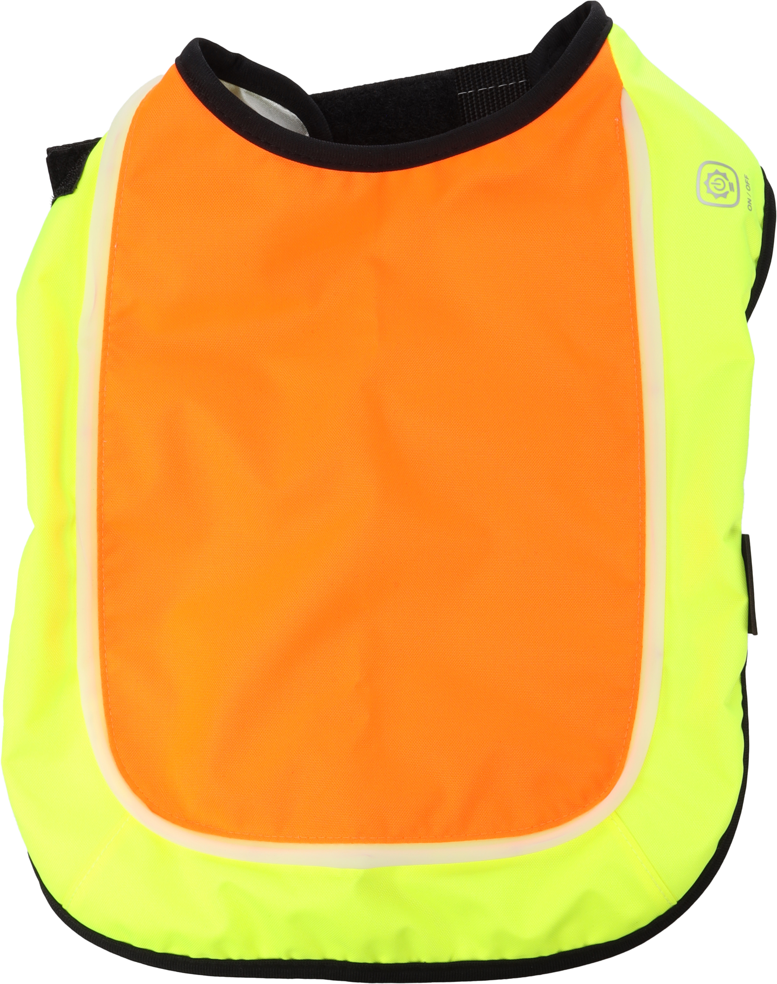 Flamingo Veiligheidsvest met led licht Simi Fluo oranje