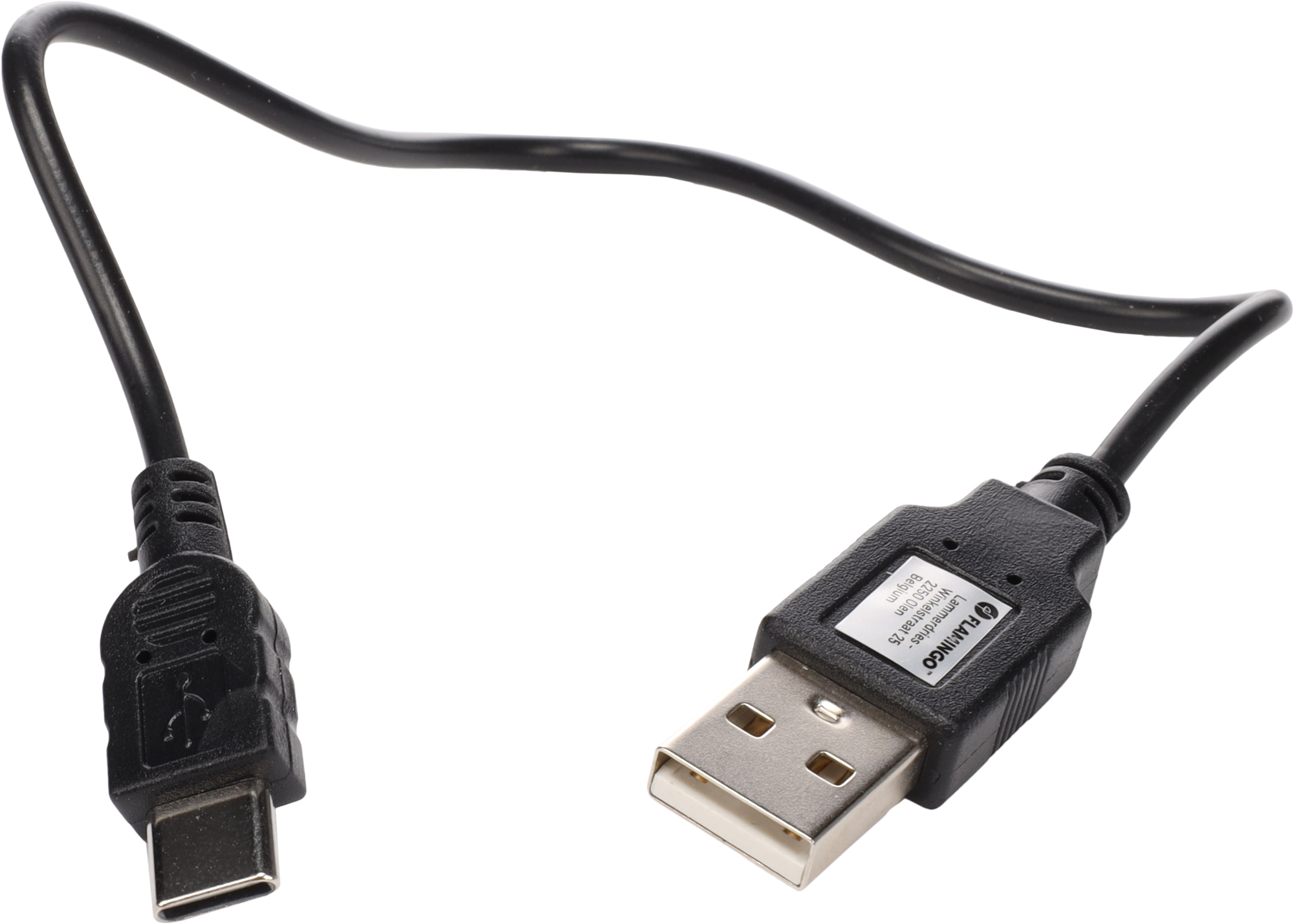 Flamingo Veiligheidsvest met led licht Simi Fluo oranje