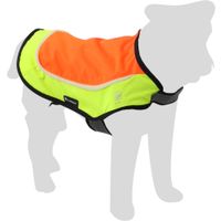 Flamingo Gillet de sécurité avec lumière LED Simi Orange fluo