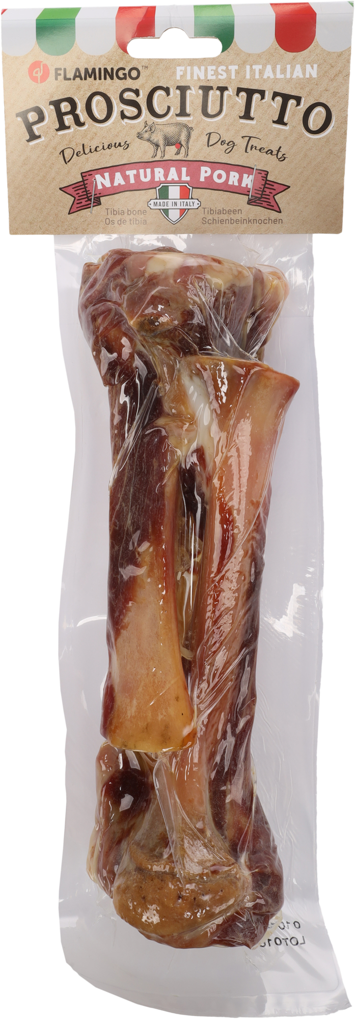 Flamingo Snacks Nature Osso di tibia di maiale con carne