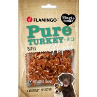 Flamingo Snacks Hapki Pure Chunks with turkey & rice 