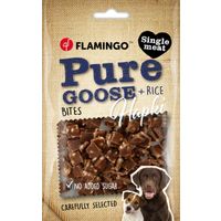 Flamingo Snacks Hapki Pure Chunks with goose & rice 
