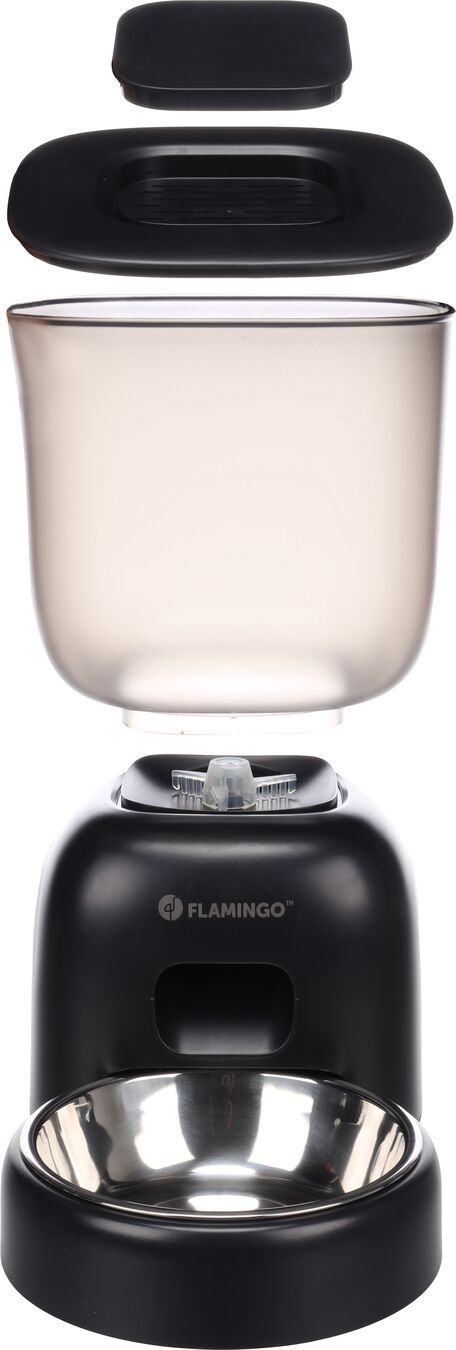 Flamingo Distributeur de nourriture Blido Noir