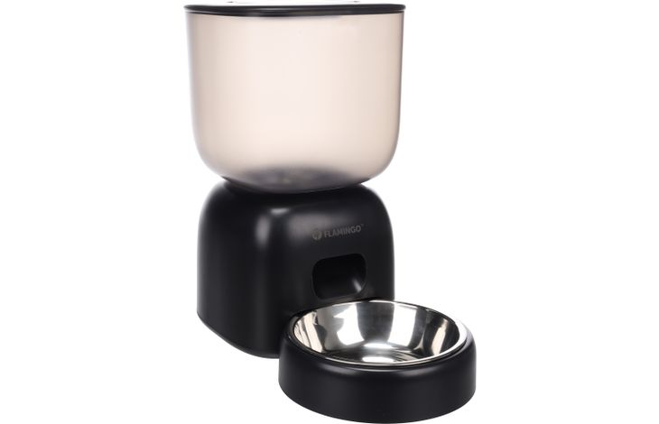 Flamingo Distributeur de nourriture Blido Noir