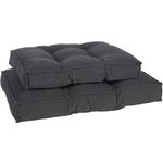 Cushion Fahra Rectangle Dark grey