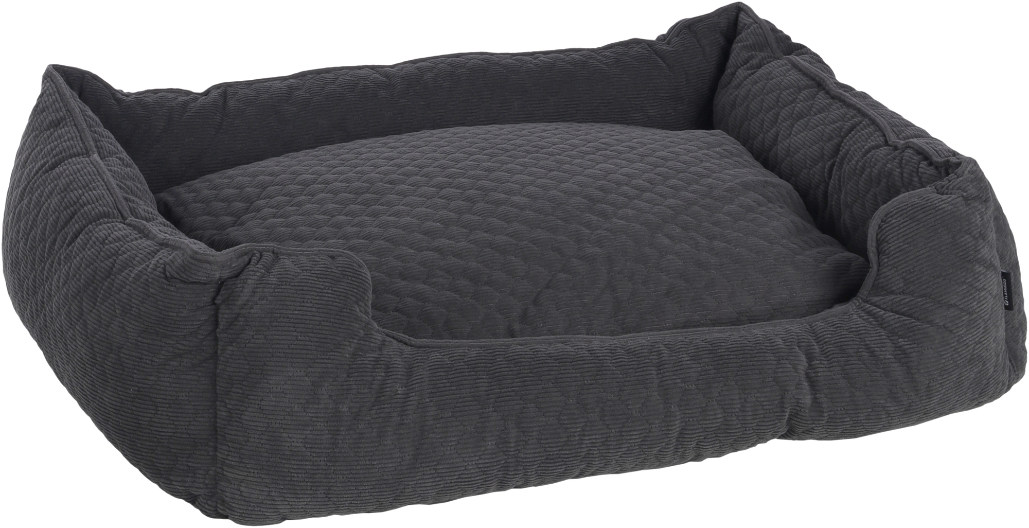 Flamingo Cesta Fahra Rectángulo Gris oscuro