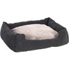 Panier Fahra Rectangle Gris foncé