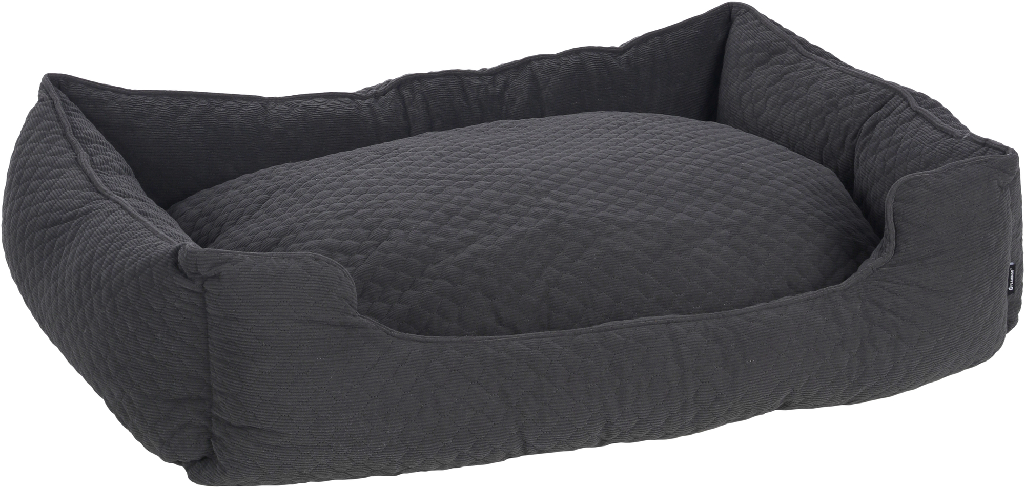 Flamingo Basket Fahra Rectangle Dark grey