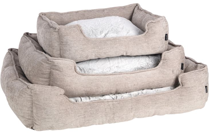Flamingo Panier Maylo Rectangle Beige