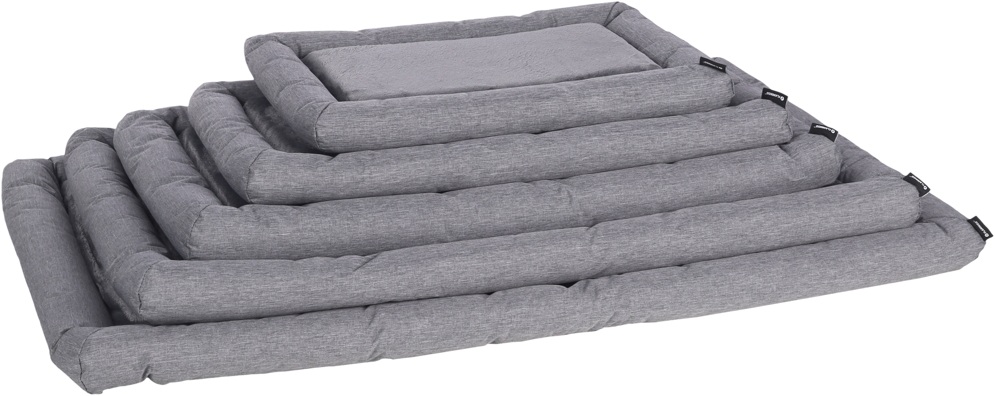 Flamingo Cushion Hanka Rectangle Grey