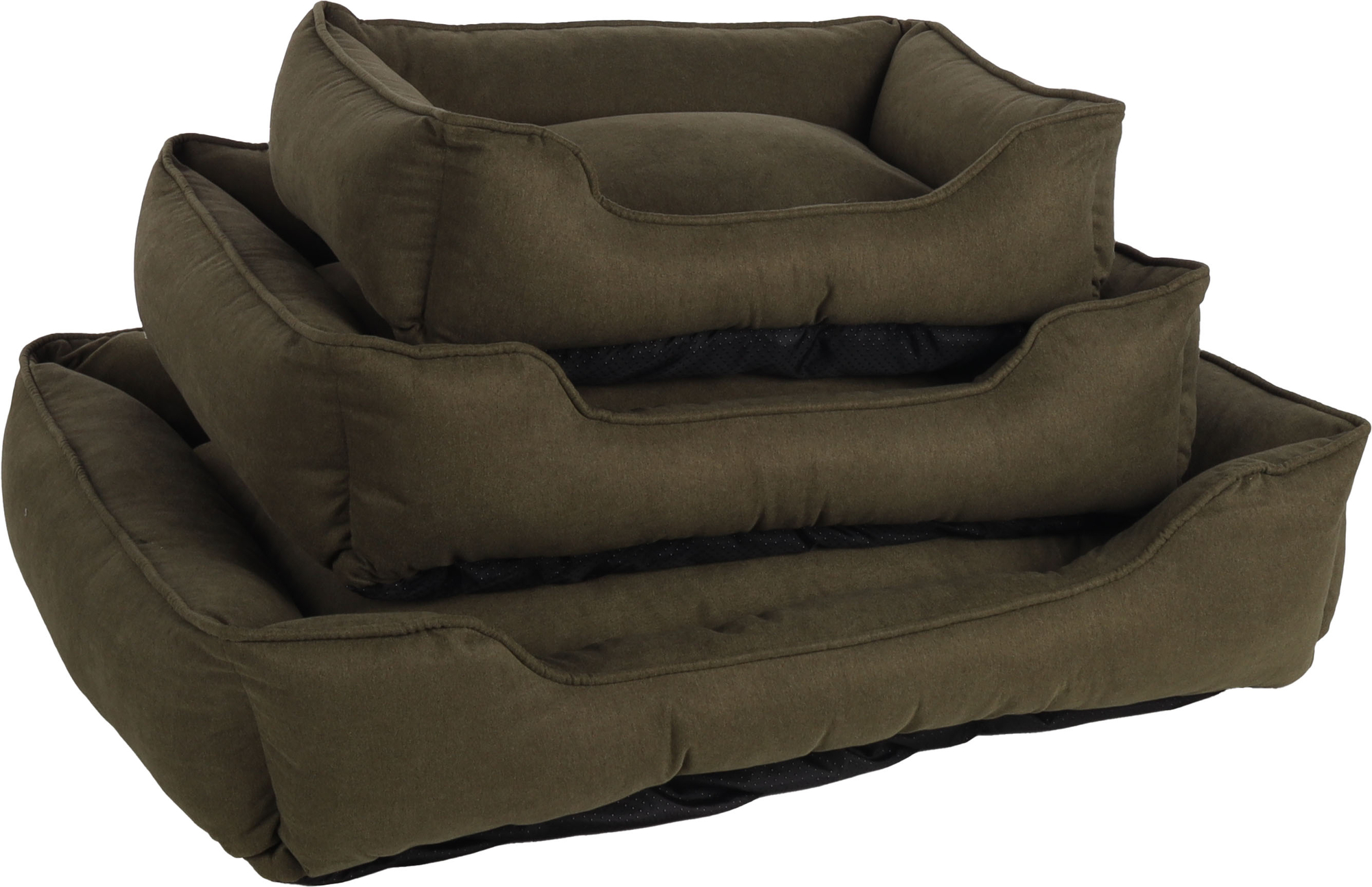 Flamingo Basket Zoran Rectangle Green