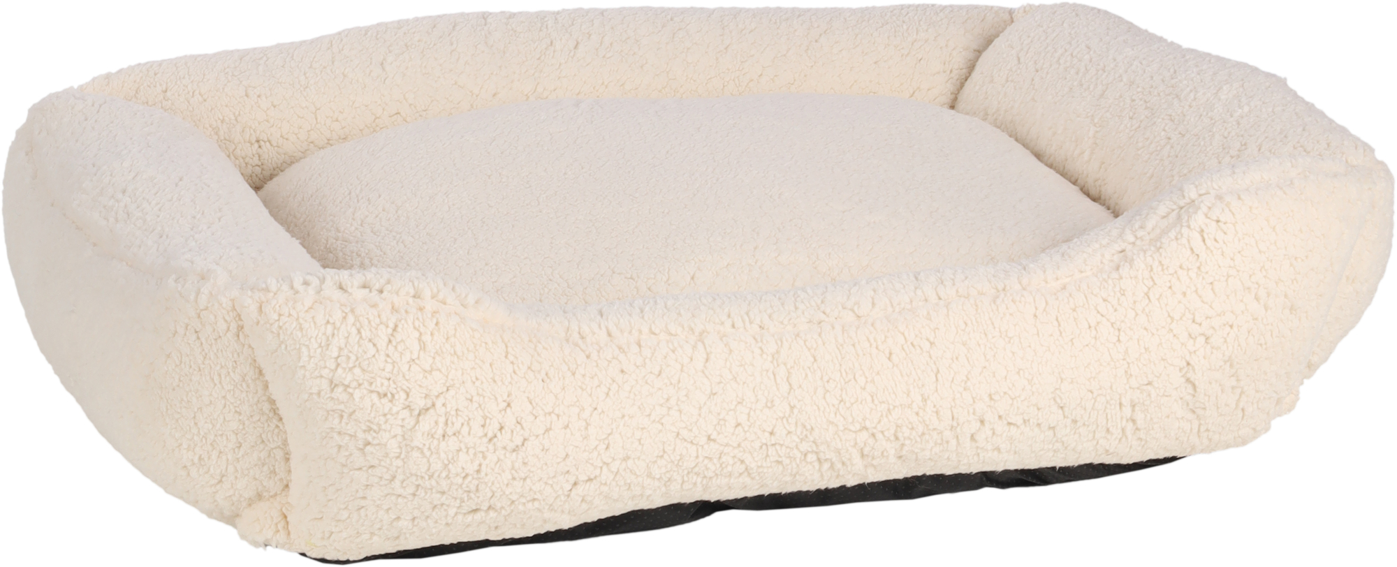 Flamingo Panier Felpa Rectangle Blanc