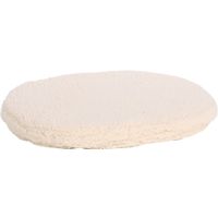 Flamingo Bed Felpa Ovaal Wit