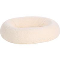 Flamingo Bed Felpa Ovaal Wit