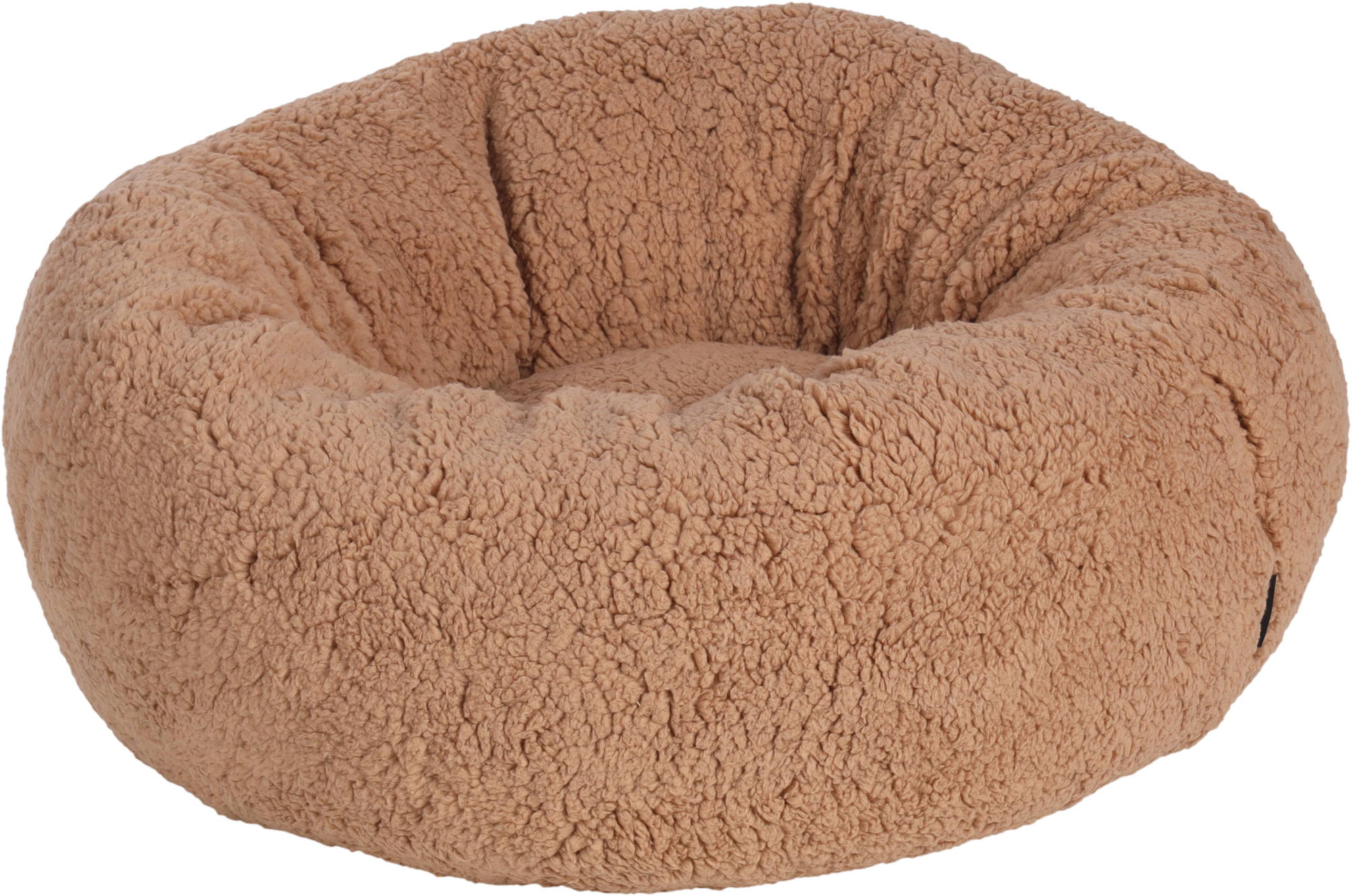 Flamingo Cesto Felpa Rotondo Moca