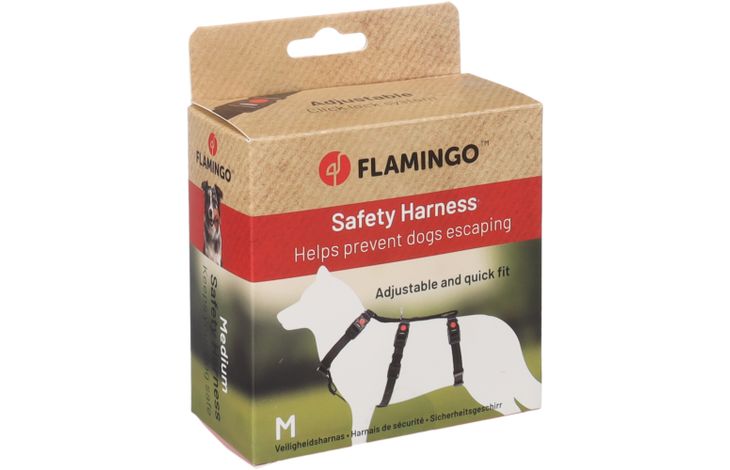 Flamingo Harnais de sécurité Zera Noir