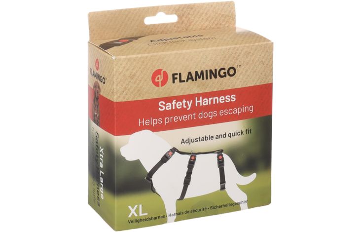 Flamingo Harnais de sécurité Zera Noir