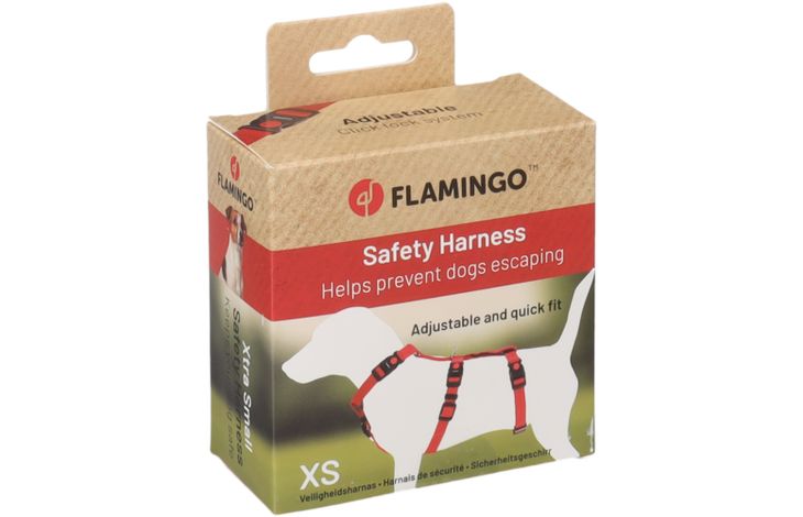 Flamingo Arnés de seguridad Zera Rojo