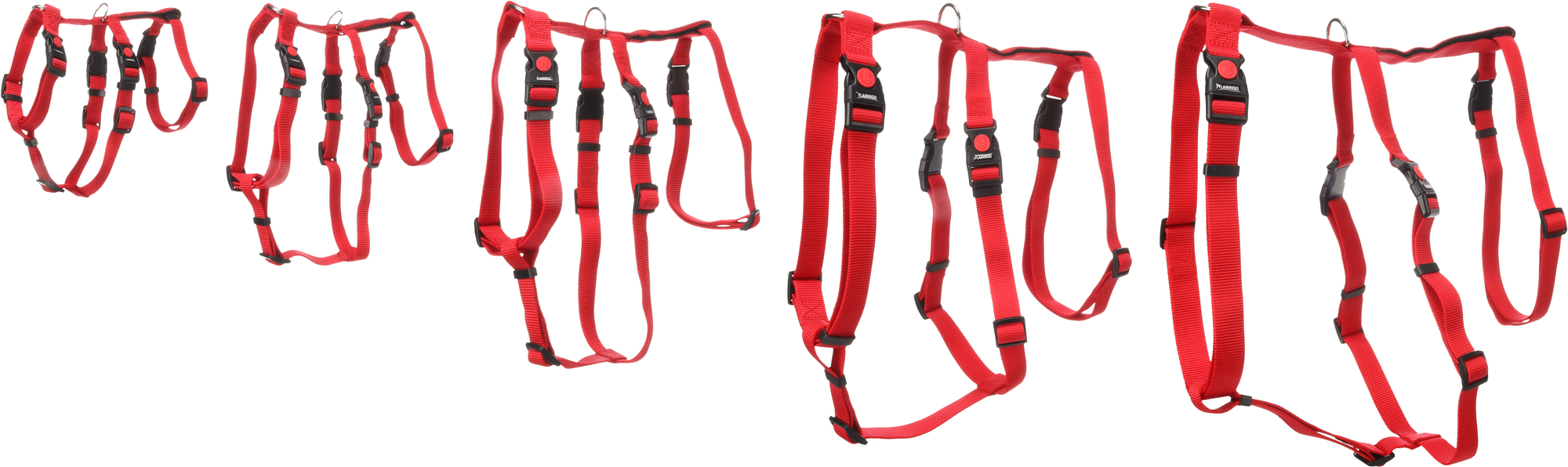 Flamingo Pettorina di sicurezza Zera Rosso