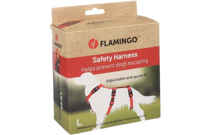 Flamingo Veiligheidsharnas Zera Rood