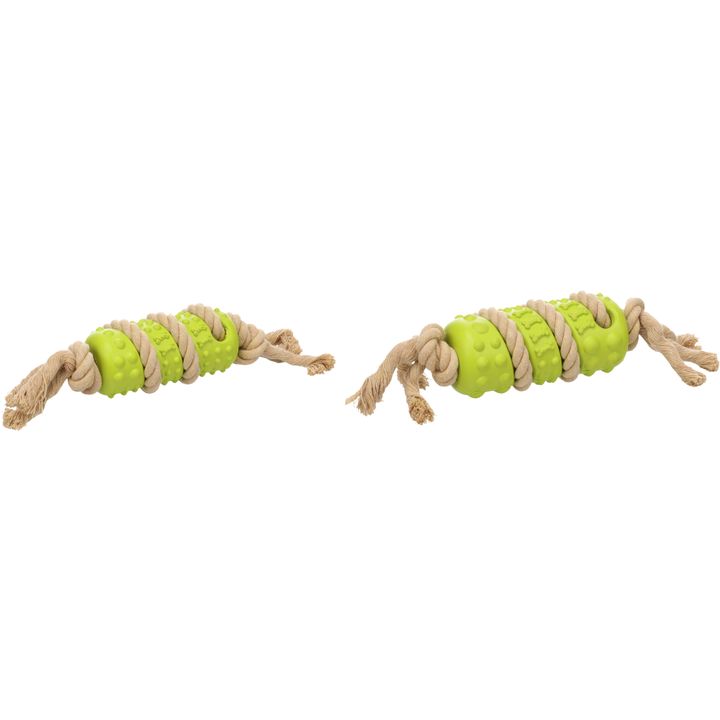 Toy Twirly Stick with rope Green | 525173 | Flamingo Pet Products