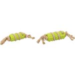 Speelgoed Twirly Staaf met touw Groen