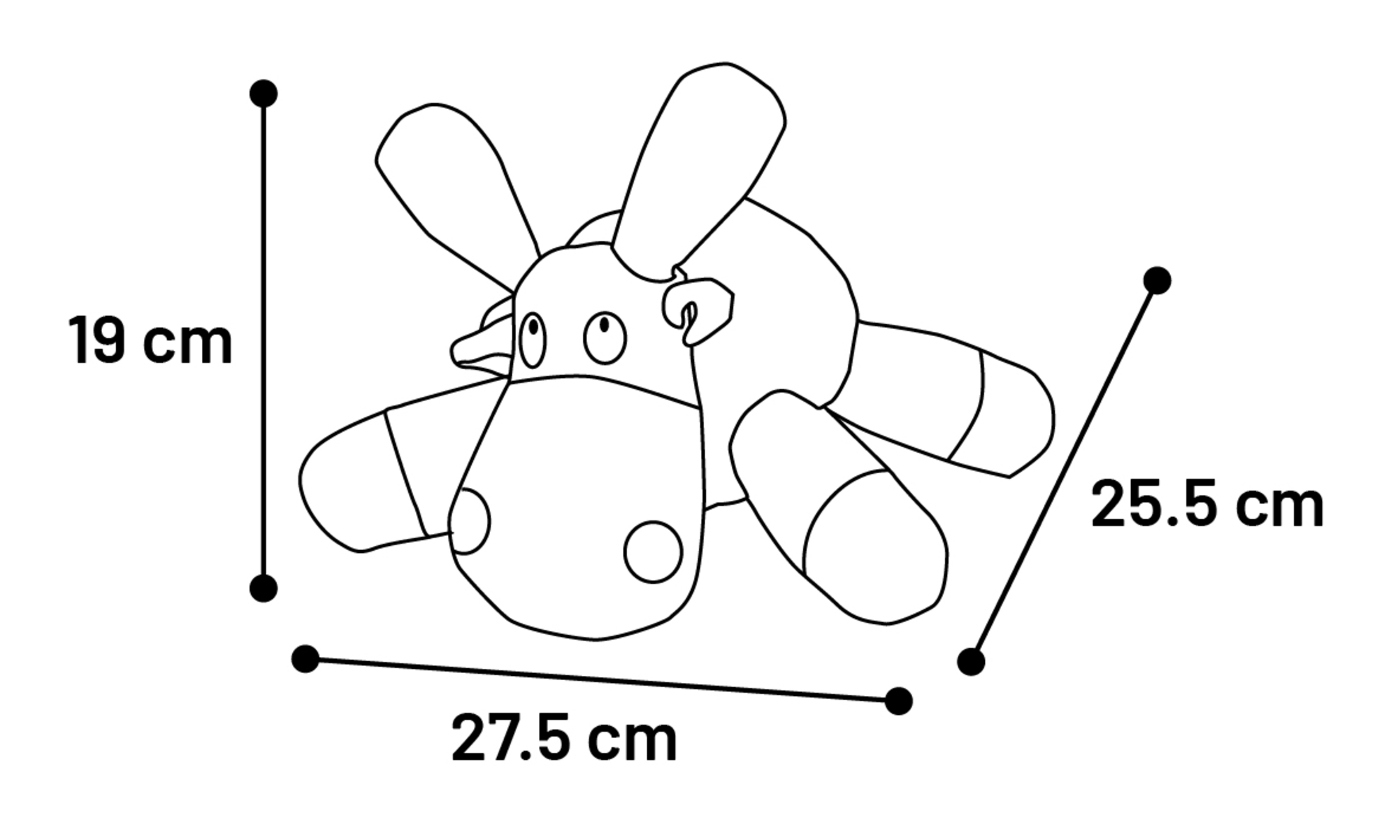 Flamingo Toy Kopya Sheep Beige