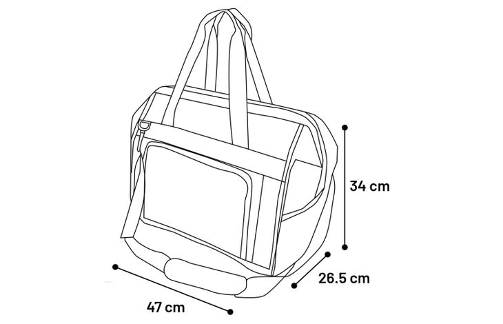 Flamingo Sac de transport Hannah Vert